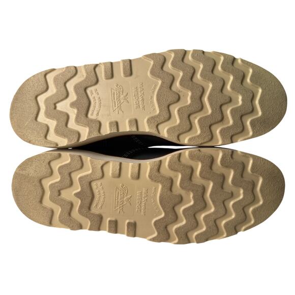 Thorogood Work Boots American 6" Men's 14D Moc Soft Toe Black Leather 814-6201 - Picture 8 of 9